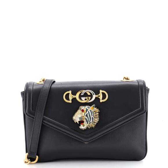 Gucci Handbags - Gucci Rajah Chain Shoulder Bag Leather #240019G80B